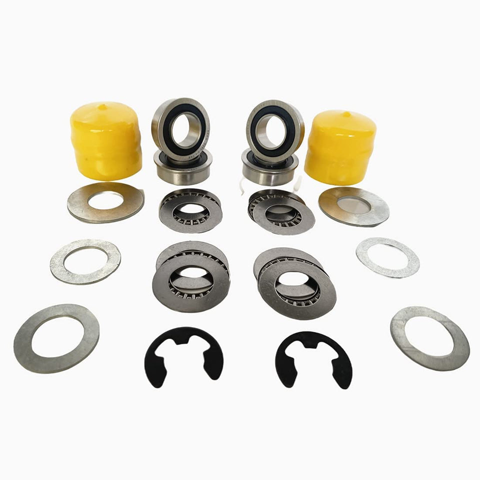 DEEG front wheel bearing kit for John Deere M123811 improves steering and durability