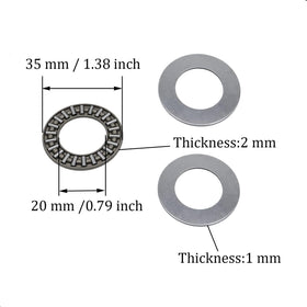 DEEG rubber caps protect mower front wheel bearings during use