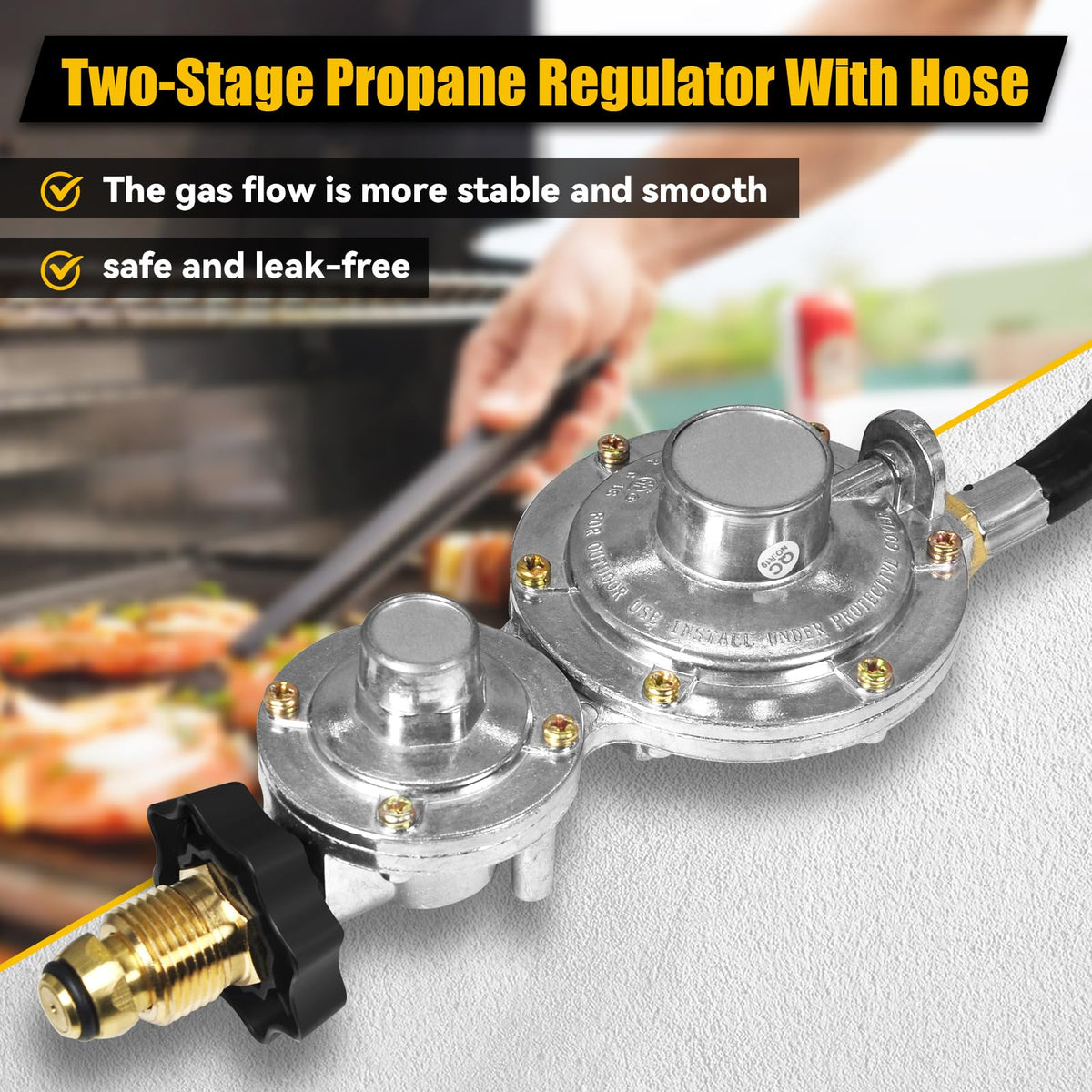 DEEKOOL F273684 P.O.L interface connection ready for grills and stoves