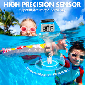 DeeprBlu backlight enhances readability during night-time swimming sessions.