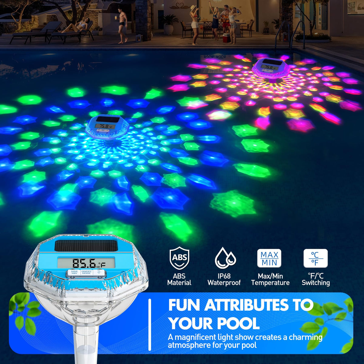 DeeprBlu diseño flotante que se mantiene estable en el agua