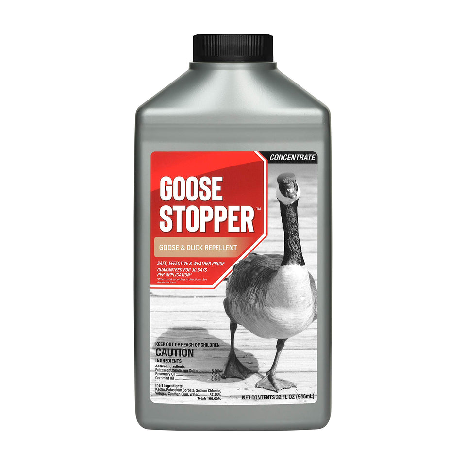 Deer Stopper Goose Stopper bottle spray for outdoor goose deterrence