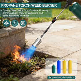 Defabee all-season outdoor tool supports weed control, snow melting, and more tasks.