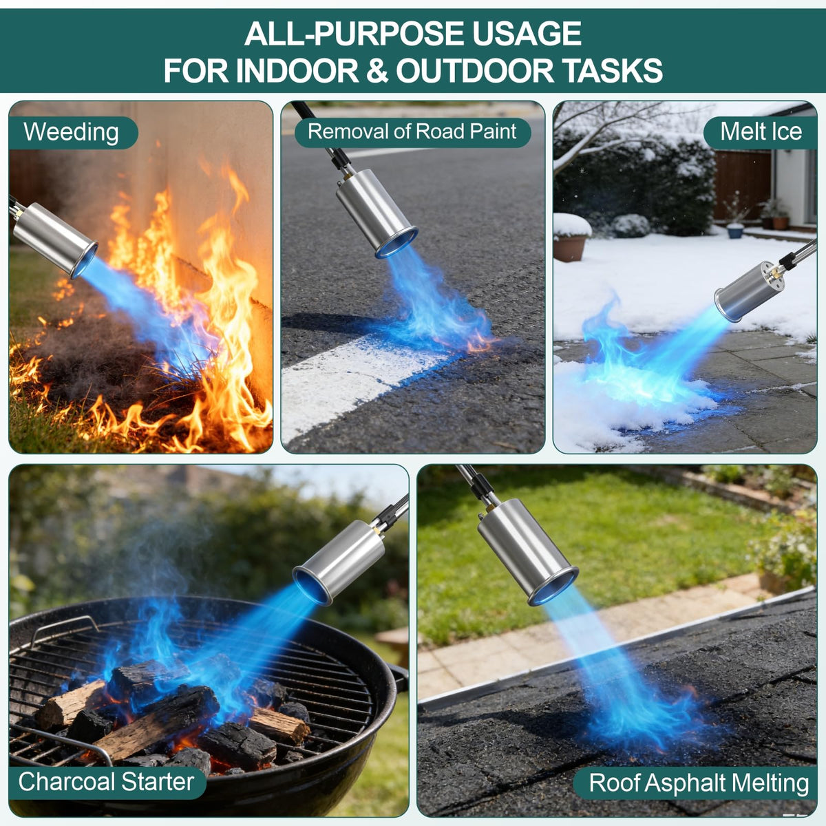 Defabee one-click ignition ensures hassle-free starts for quick weed clearing.