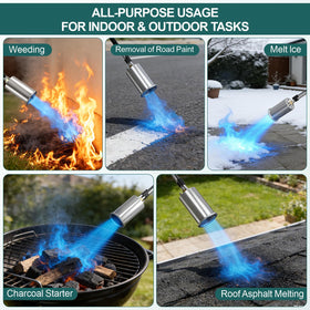 Defabee one-click ignition ensures hassle-free starts for quick weed clearing.