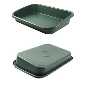 Defemim Garden Tidy Tray organizing several small pots for a compact garden