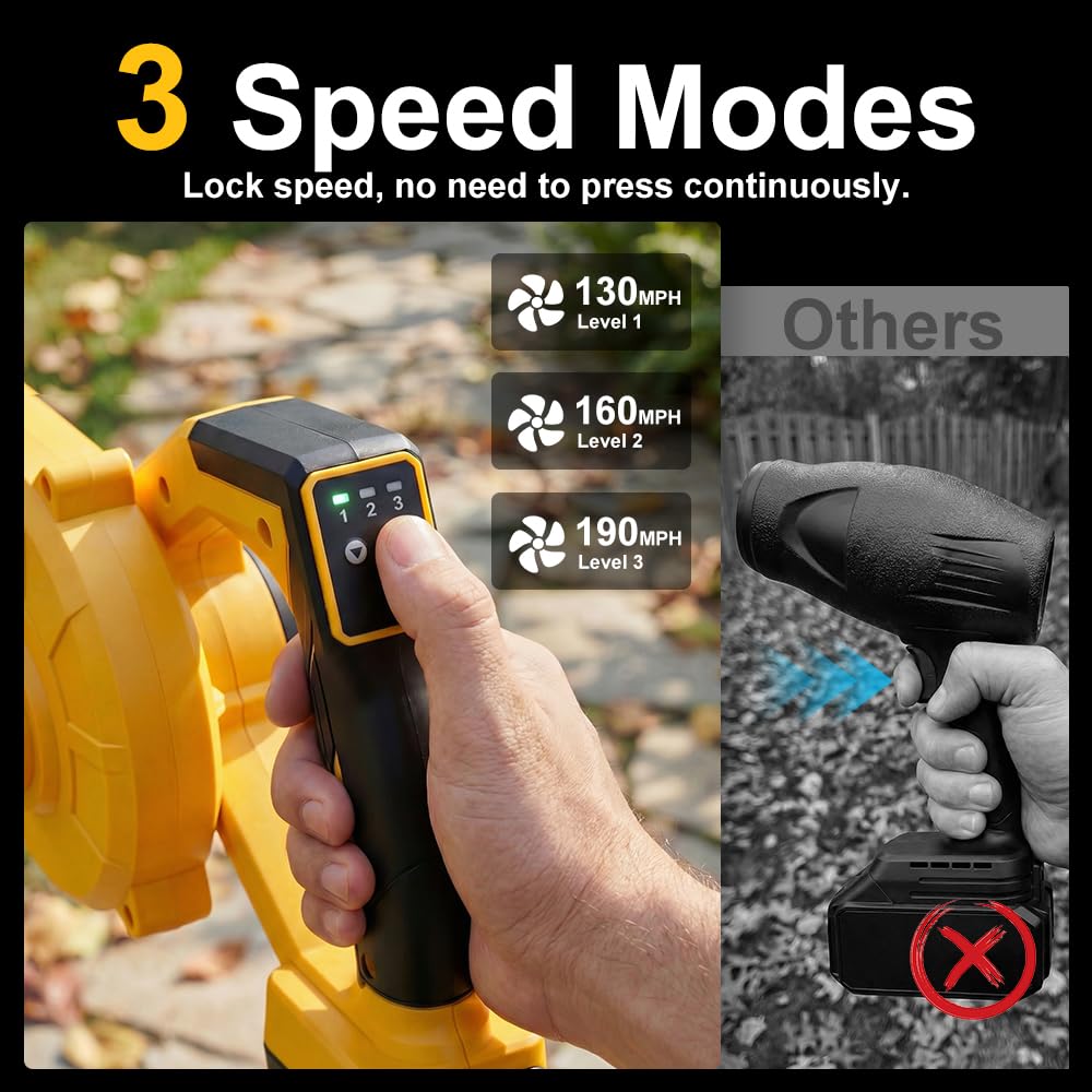 Lightweight ergonomic design supports comfortable one-handed use.