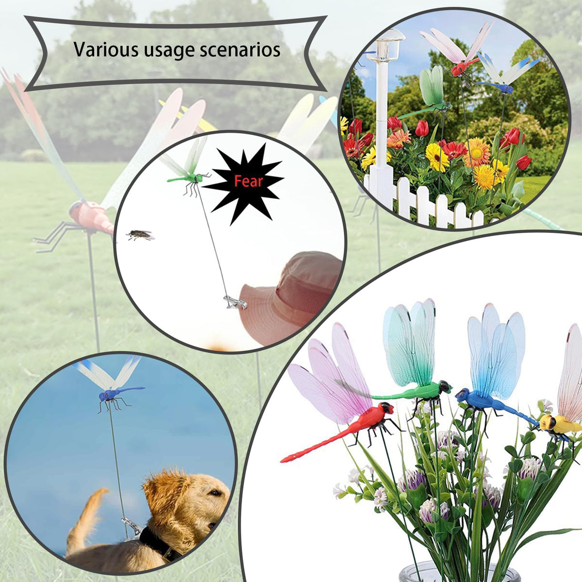 Deiksuir dragonfly clip hat accessory for stylish outdoor wear and breeze-friendly action.