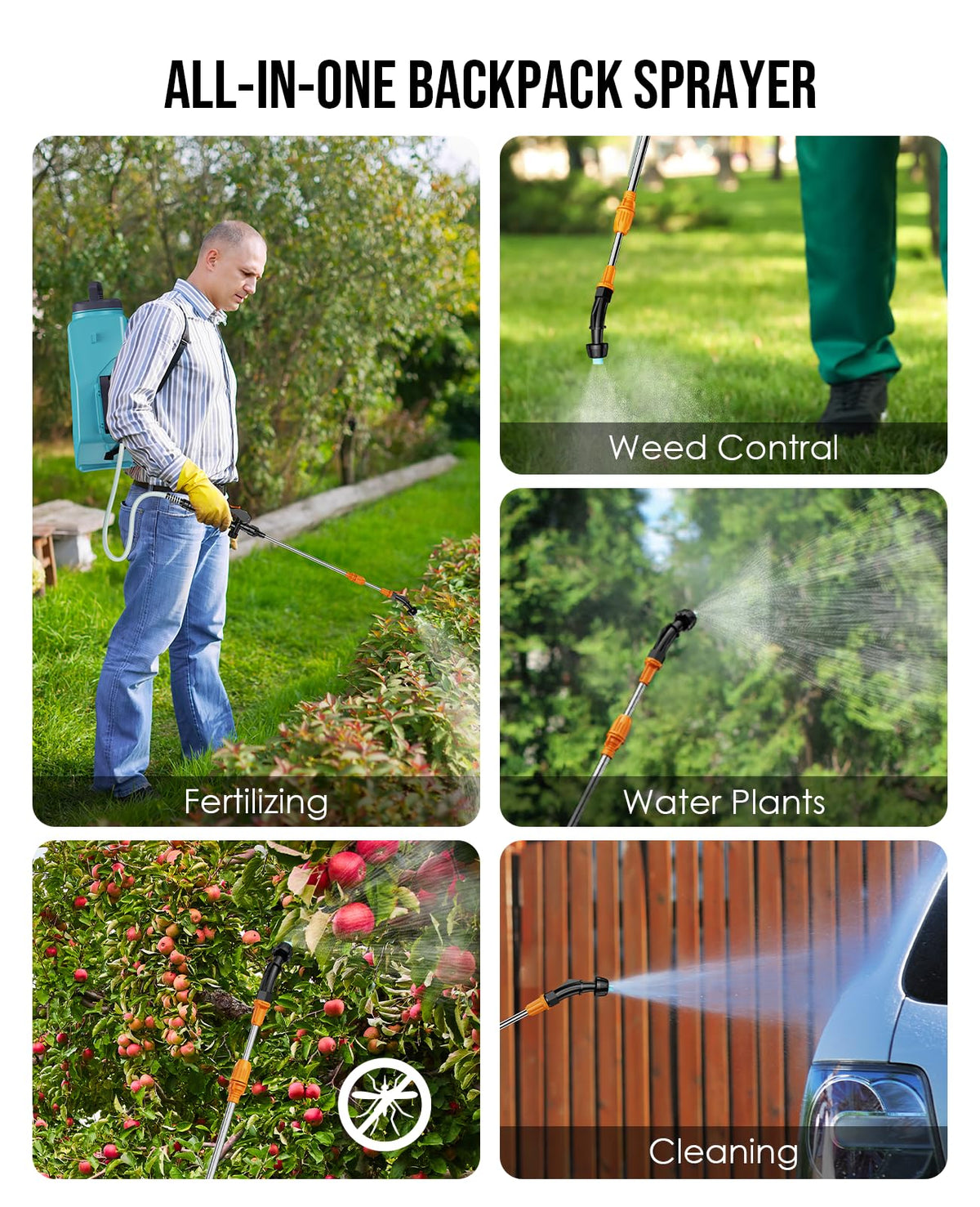 DEJUNPIOOL durable PE body with stainless steel rod for outdoor resilience