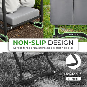 Dekool dotted non-slip grips ensure secure placement during tasks