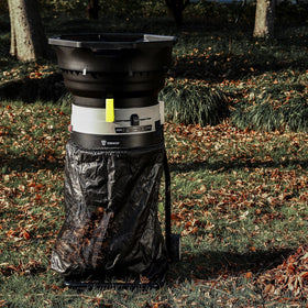 DEKOPRO 15-amp motor demonstrates powerful shredding for fast yard work