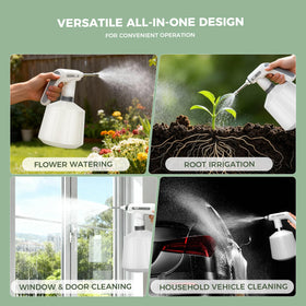 DELIXI USB charging cable ensures fast recharging for continuous spraying.