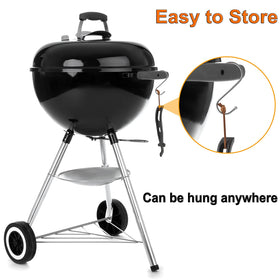 DELSbbq cast-iron grid lifter durable construction for heavy grates