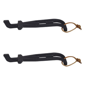 DELSbbq cast iron grate lifter shows durable construction for heavy grills.