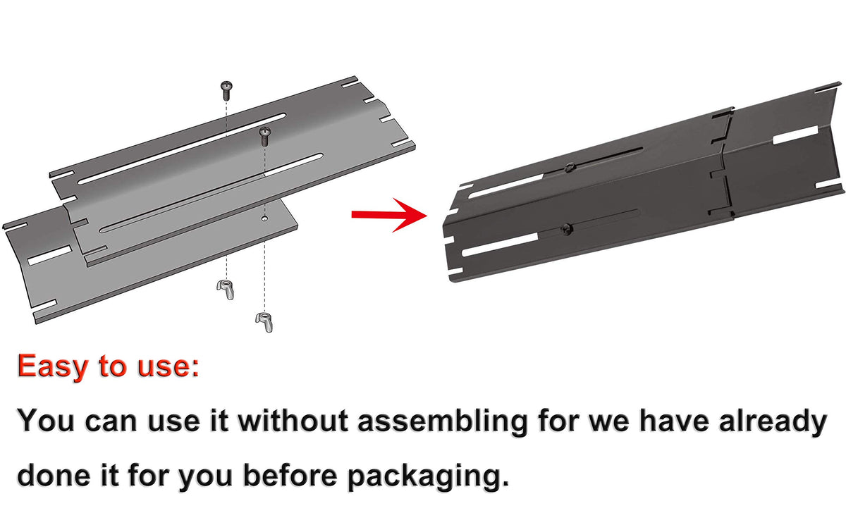 DELSbbq heat plate installation kit with bolts and nuts for quick setup
