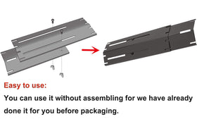 DELSbbq heat plate installation kit with bolts and nuts for quick setup