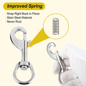 DELSWIN 360-degree rotating swivel prevents tangling during flag setup.