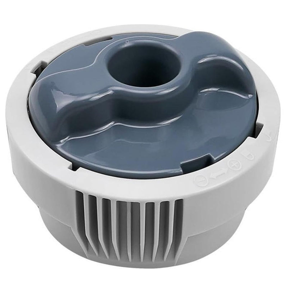 Delushaka wall-mounted chlorine dispenser enhances spa water with steady tablet release.