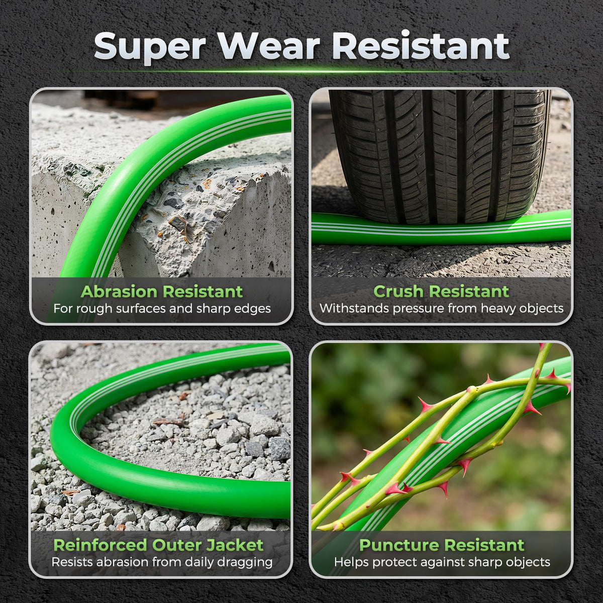 Delxo garden hose ideal for outdoor cleaning and watering tasks