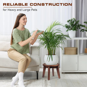 Demigo corner-friendly design creates a compact indoor garden