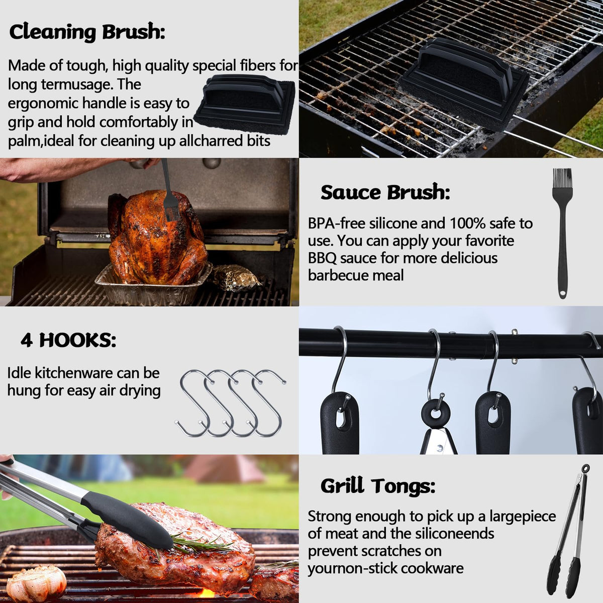 Demiwise meat knife with clean cuts on seared foods
