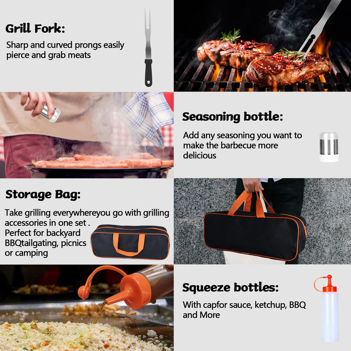 Demiwise slanted shovel for scooping and scraping the grill