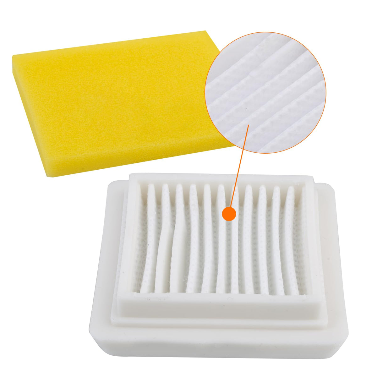 DemJamr air filter kit 3x for compatible trimmers delivers reliable filtration.