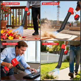 Lightweight one-handed design of the Denaztl blower for easy handling