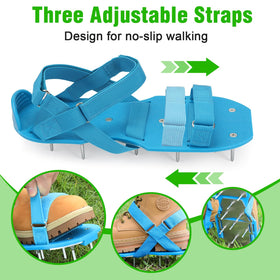 DenForste fully assembled aerator shoes ready to wear instantly