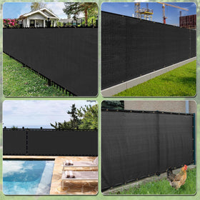 DenForste dense HDPE fabric blocks sightlines while allowing airflow