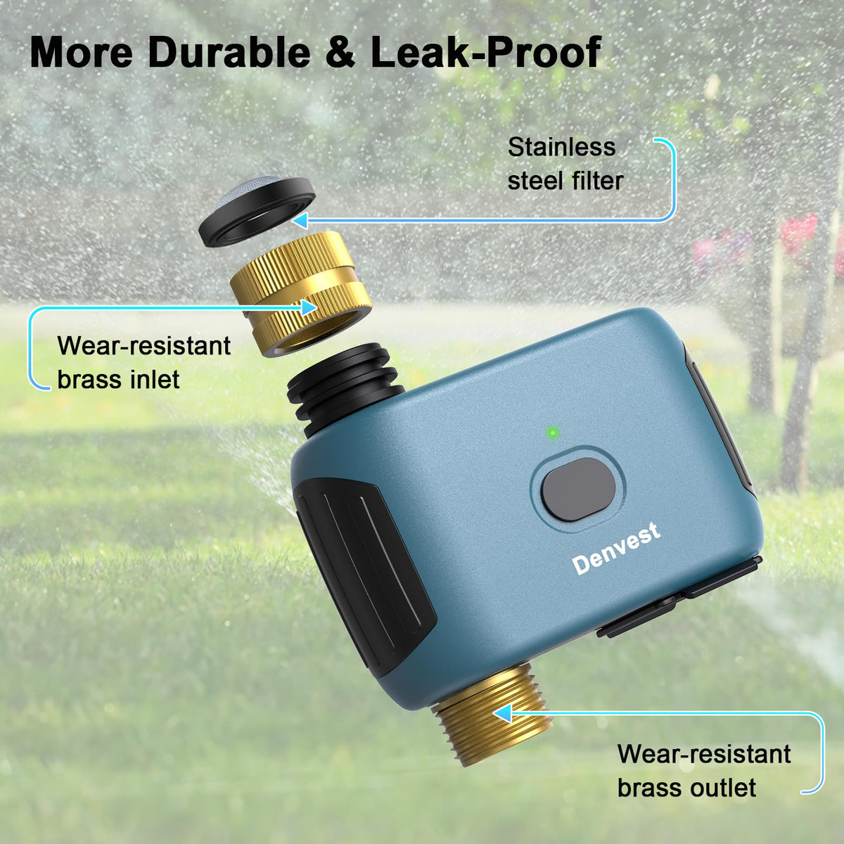 Denvest manual watering mode for on demand bursts