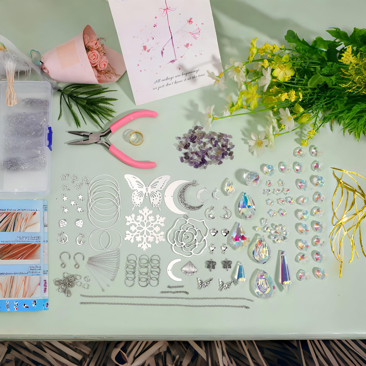 Denyskwin rainbow window suncatchers brighten spaces with shimmering light