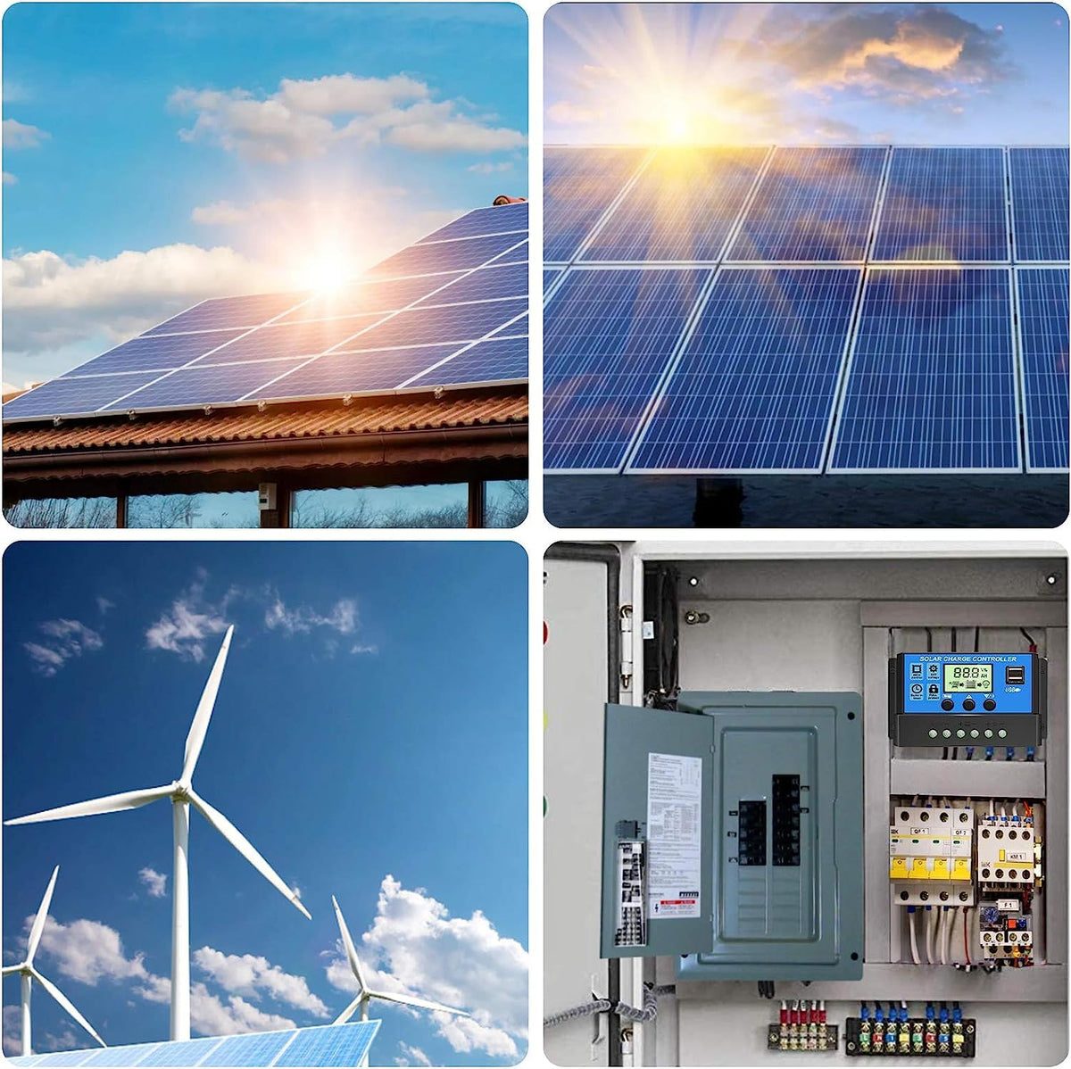 Depvko compact 30A controller for home, workshop, or remote solar setups.