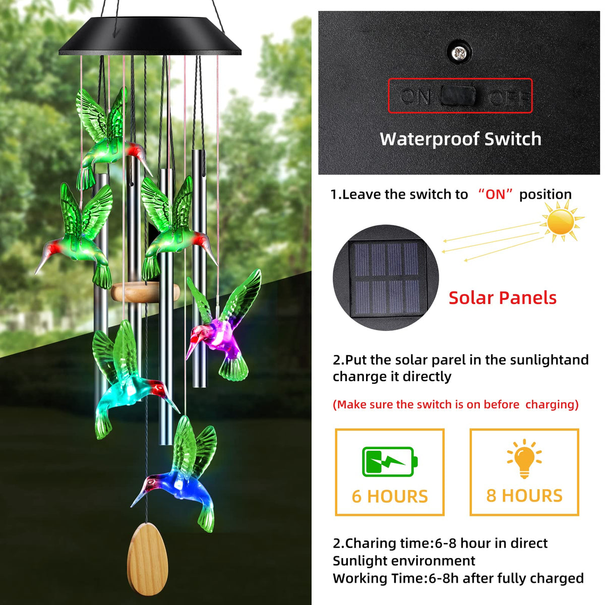 DesGully garden decor adds yard art charm for outdoor spaces.