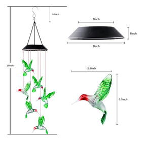 DesGully indoor-outdoor wind chime creates soothing ambiance.