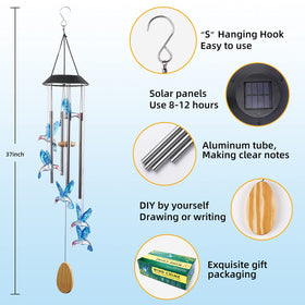 DesGully wind chimes ideal Thanksgiving gift for mom and grandma.