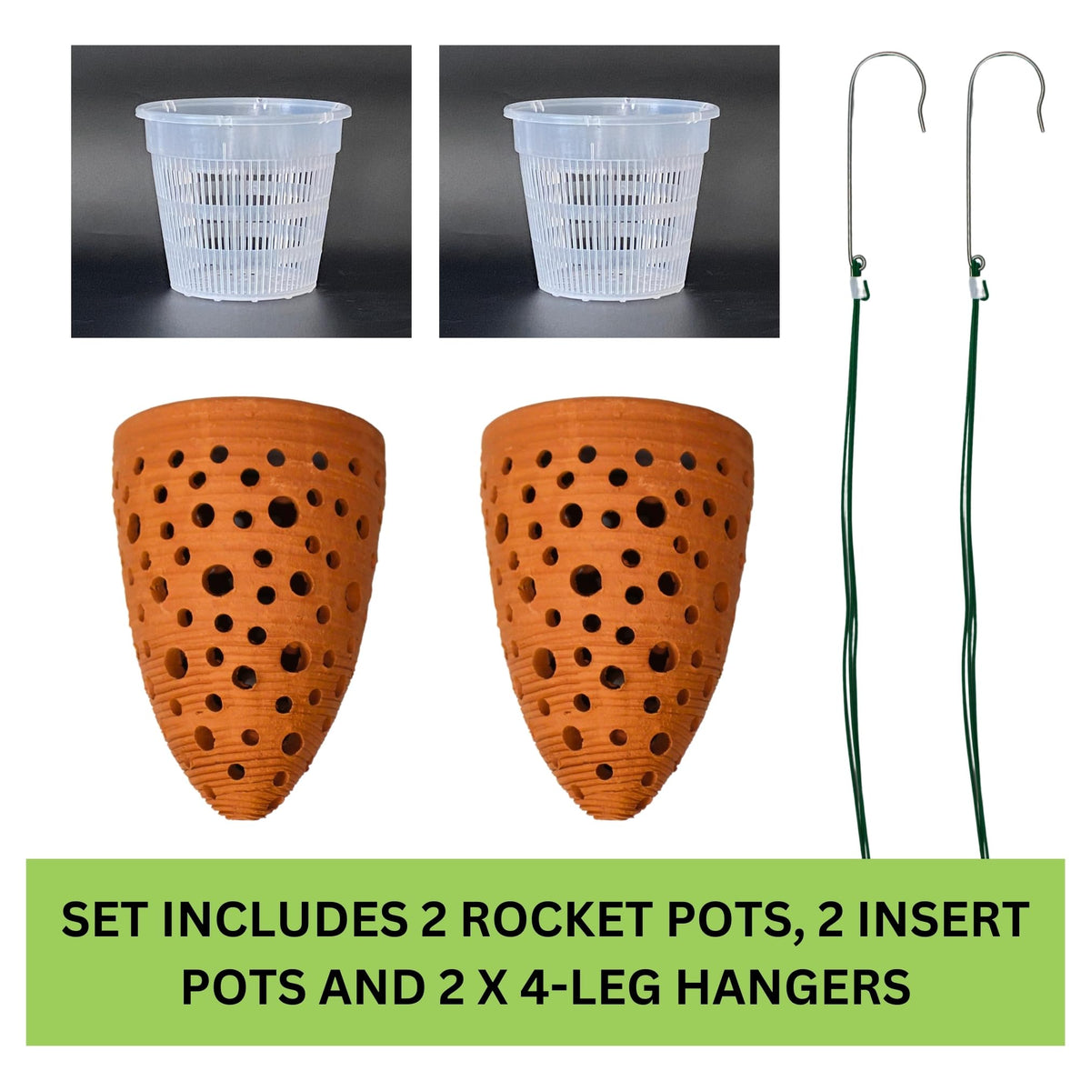DESQUIGGLE rocket pot dimensions to help planning spaces