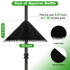 Detoypapa stainless steel spring detail ready to wobble away intruders.