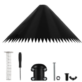Detoypapa universal pole-baffle designed for easy setup