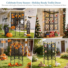 DEVISEFUN garden twist tie included helps secure stems gently.