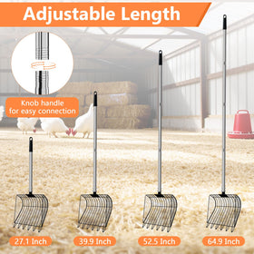 Devopet integrated sifting surface separates debris efficiently.