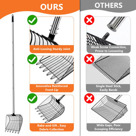 Devopet coop-cleaning tool suitable for garden and beach tasks.