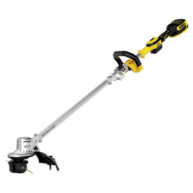 DEWALT trimmer QuickLoad Spool enables fast line replacement.