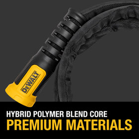DEWALT DXMH3306 ergonomic coupling grips ensure secure connections during irrigation.