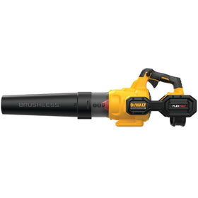 DEWALT FLEXVOLT 60V blower in action for efficient debris removal