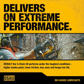 DEWALT high viscosity index oil for tough cutting conditions