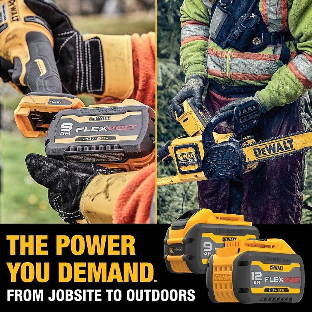 DEWALT blower on rugged jobsite delivering heavy-duty performance