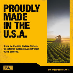 DEWALT soy-based oil emphasizes environmentally friendly lubrication