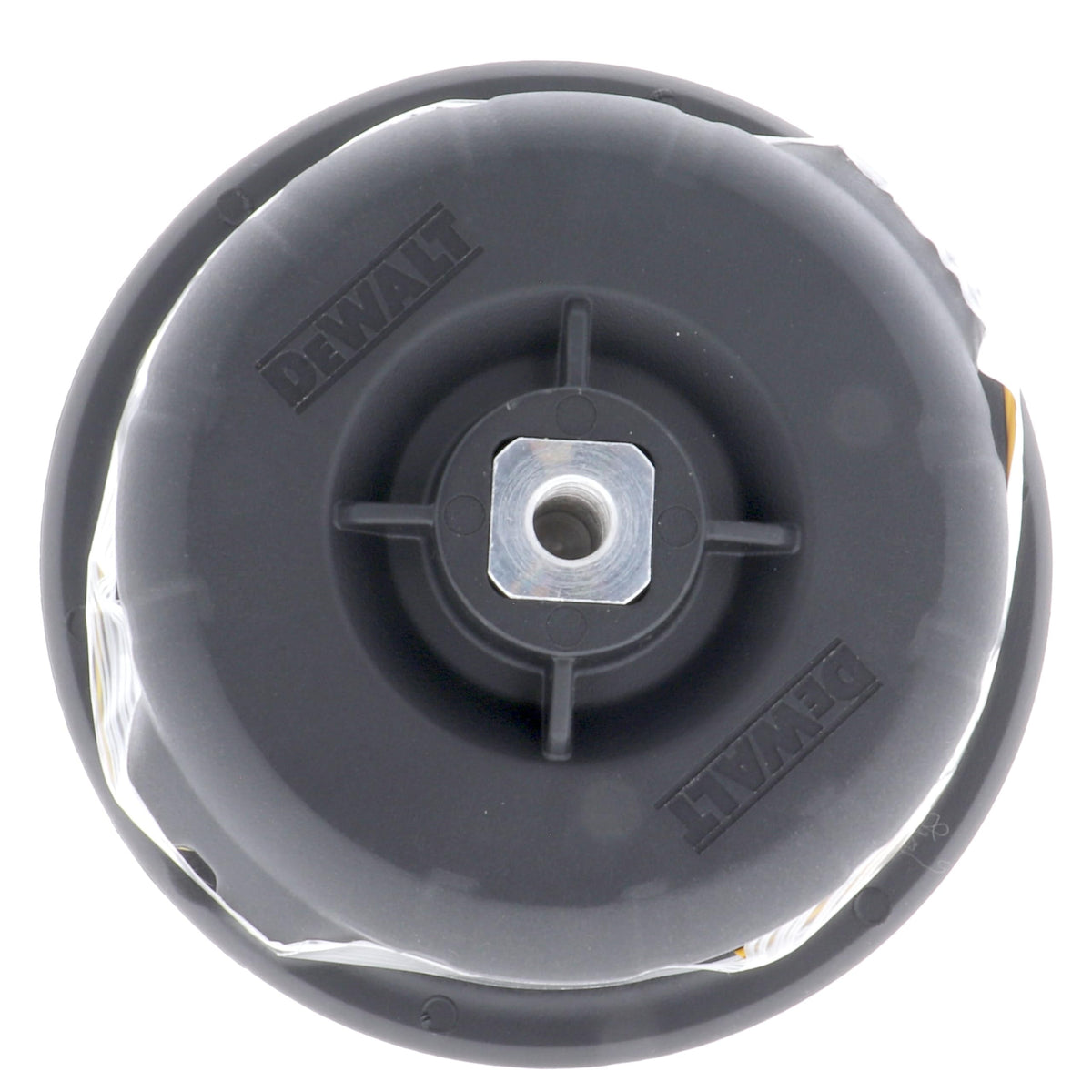 DEWALT spool with line ready for quick replacement on DCST series.