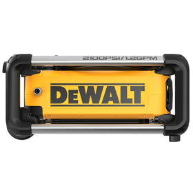 DEWALT PRS WTR 2100PSI safety features protect against accidental sprays.